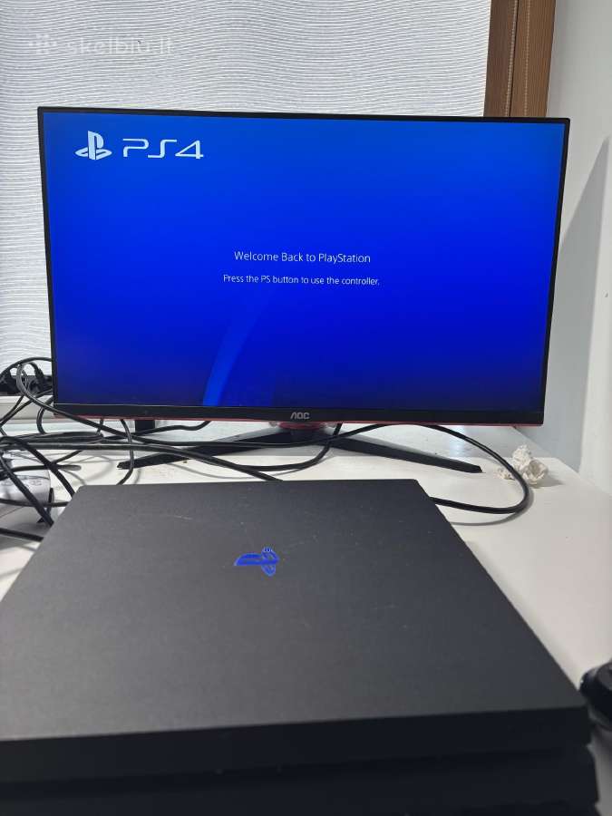 Parduodu Ps4 Pro 1tb + 2 pulteliai + 7 žaidimai - nuotraukos Nr. 3