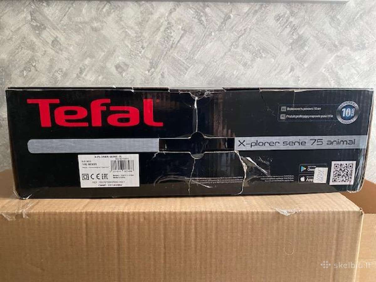 Tefal X-plorer serie 75 robotas siurblys dalimis - nuotraukos Nr. 2