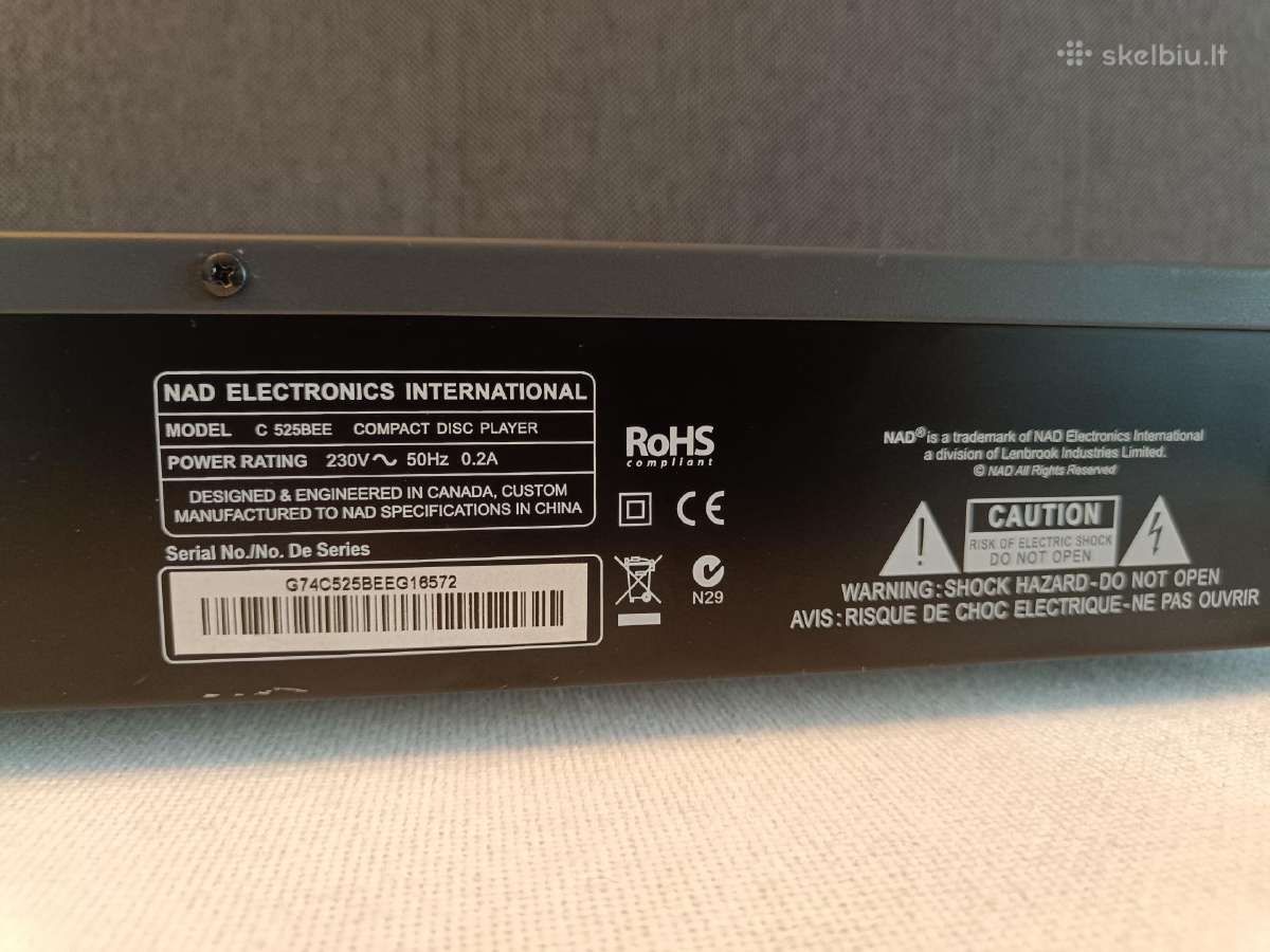 Nad C 525bee CD grotuvas - nuotraukos Nr. 12