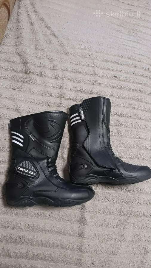 Moteriški motociklininko batai Dimondy Bikers - nuotraukos Nr. 2