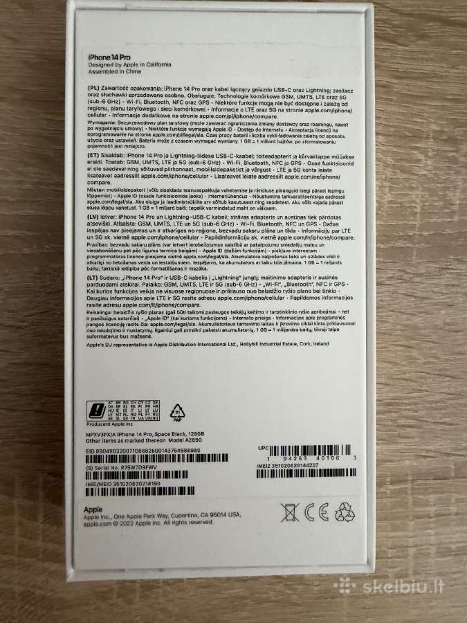 iPhone 14pro - nuotraukos Nr. 3