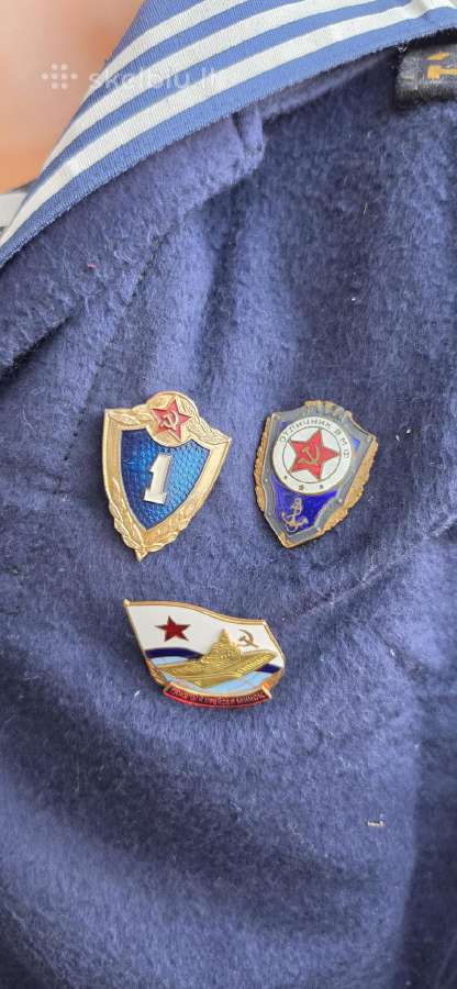Sovietine jurų pajegu uniforma - nuotraukos Nr. 5