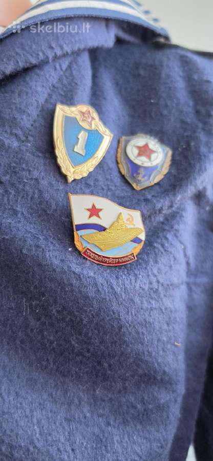 Sovietine jurų pajegu uniforma - nuotraukos Nr. 7