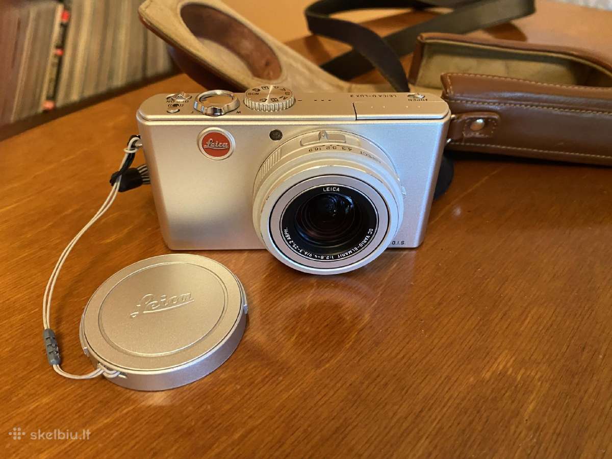 Leica D-lux 3 su originaliu dėklu - nuotraukos Nr. 2
