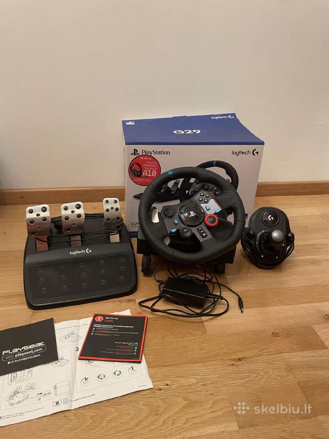 Logitech G29 + Driving Force Shifter - nuotraukos Nr. 3