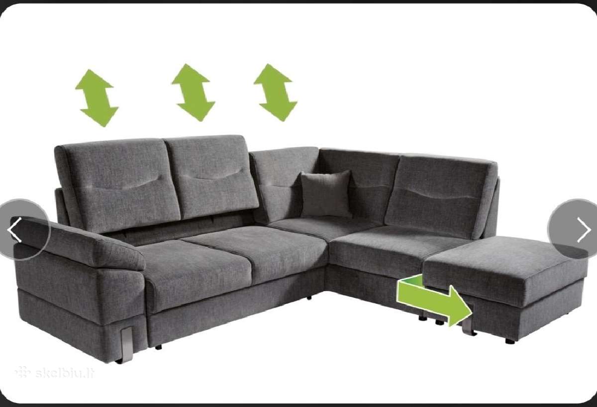 Minkstas kampas, kampinė sofa. ,Salsa trend - nuotraukos Nr. 8
