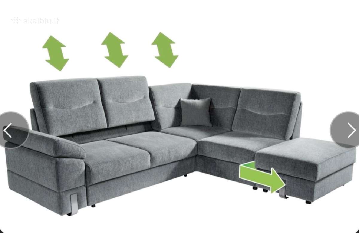 Minkstas kampas, kampinė sofa. ,Salsa trend - nuotraukos Nr. 11