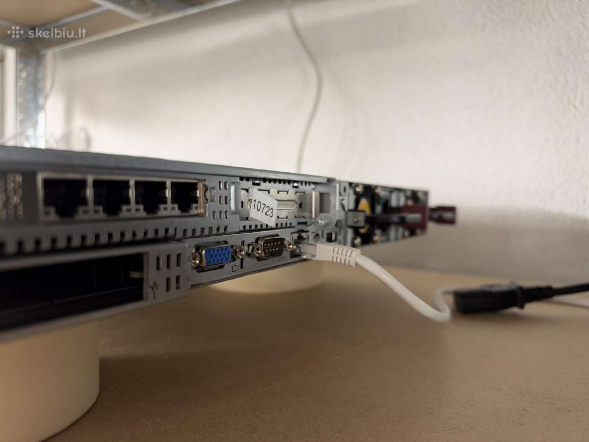 Hpe Proliant Dl360p Gen8 serveris, 2 Xeon, 272 GB - nuotraukos Nr. 3
