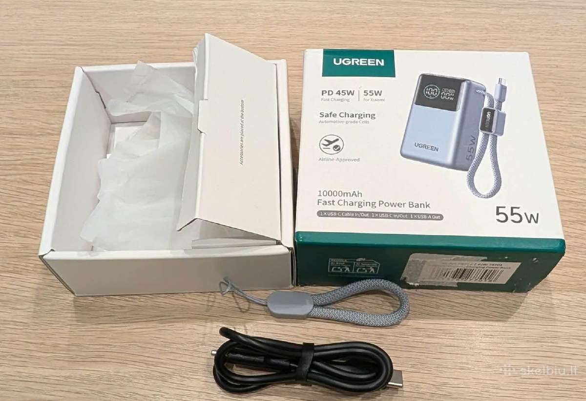 Ugreen 10000mah 55w Power Bank - nuotraukos Nr. 6