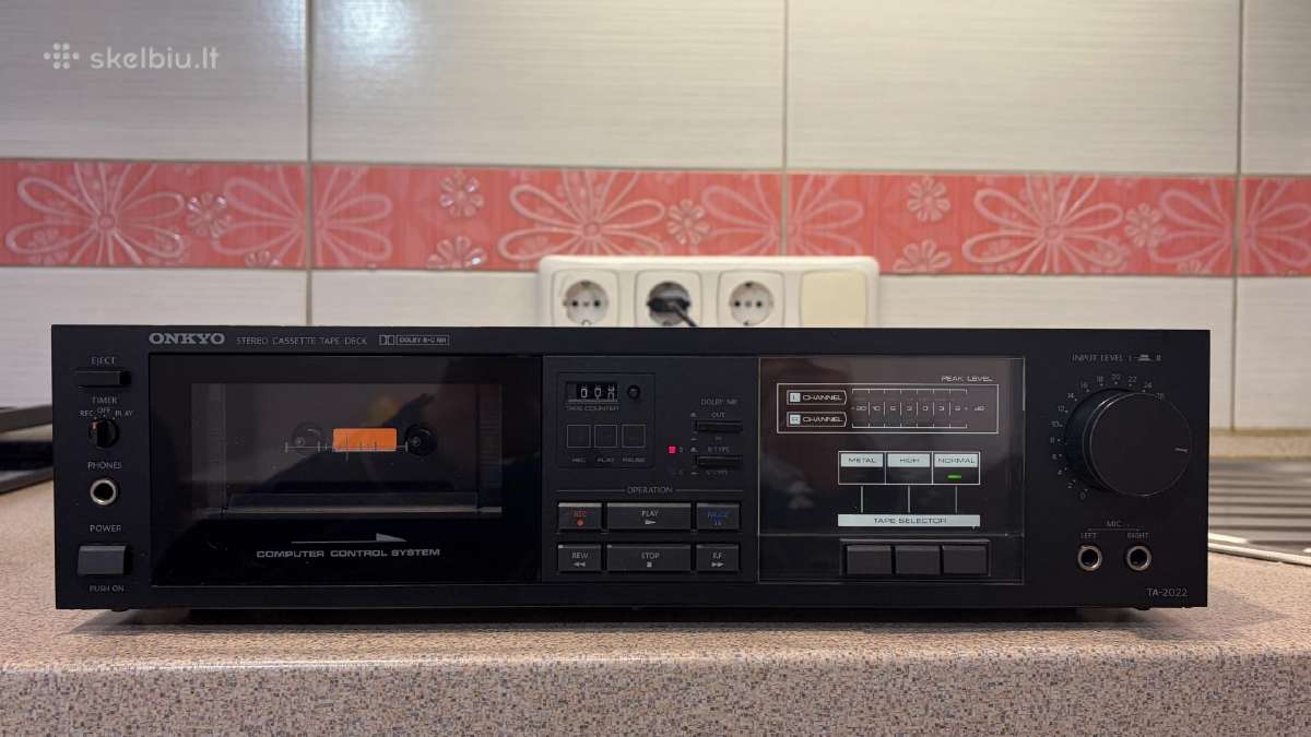 Kasetinė deka Technics; onkyo - nuotraukos Nr. 5
