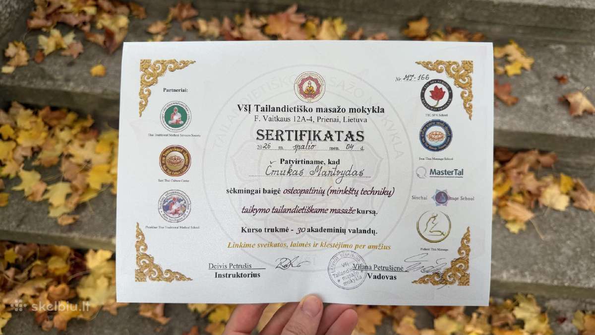 Tradicinis Tailandietiškas masažas - nuotraukos Nr. 5