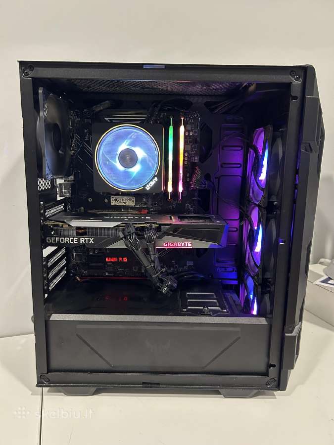 Galingas kompiuteris Rtx 3060 Ryzen 7 32gb RAM - nuotraukos Nr. 2
