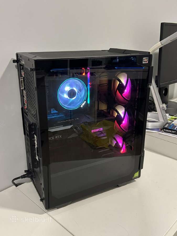 Galingas kompiuteris Rtx 3060 Ryzen 7 32gb RAM - nuotraukos Nr. 3