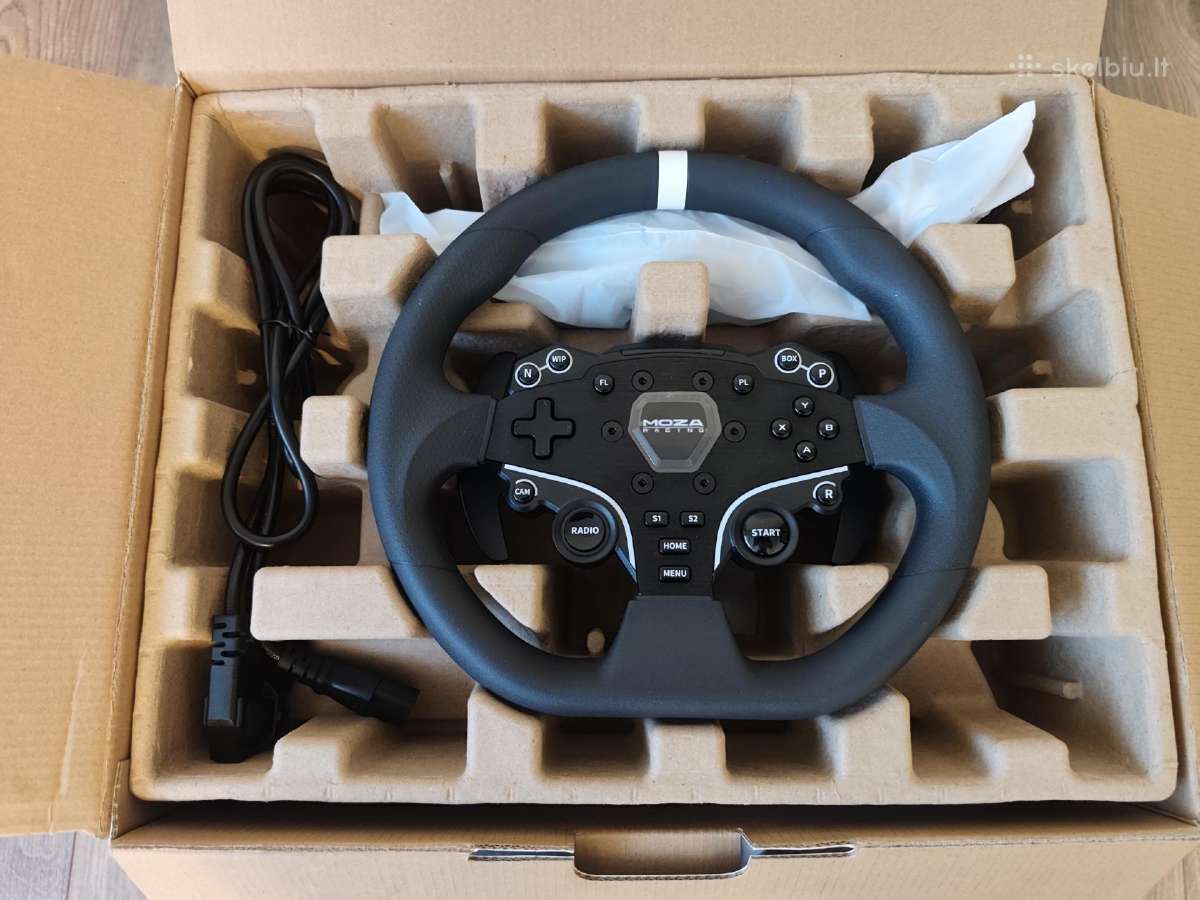Žaidimų vairas Moza Racing R3 Pc + Control Box - nuotraukos Nr. 3