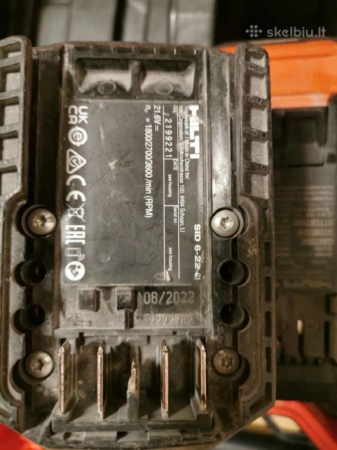 Hilti SID 6-22 Nuron - nuotraukos Nr. 5