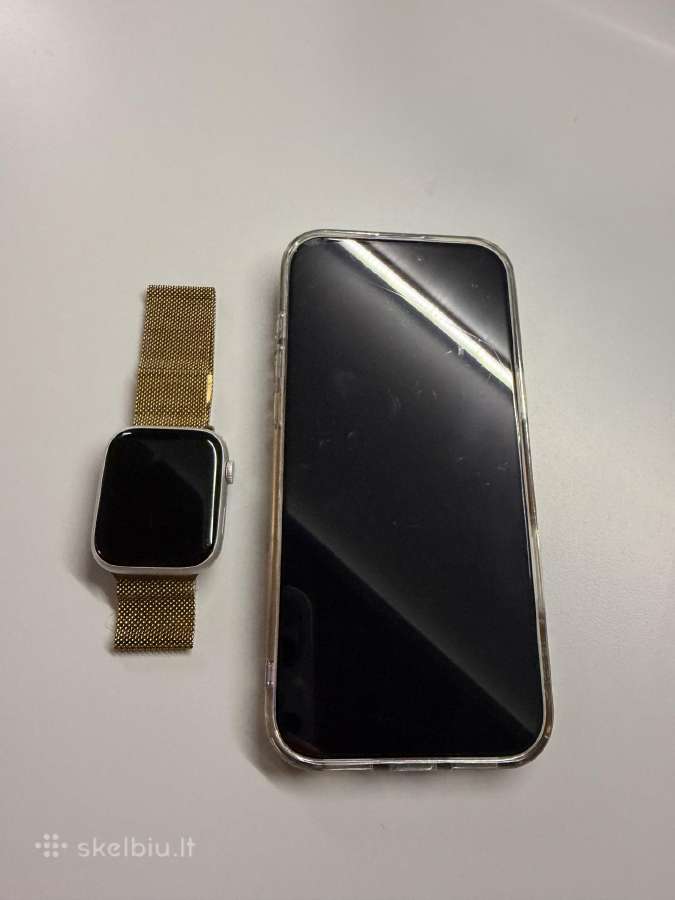 iPhone 16 pro max ir apple watch - nuotraukos Nr. 2