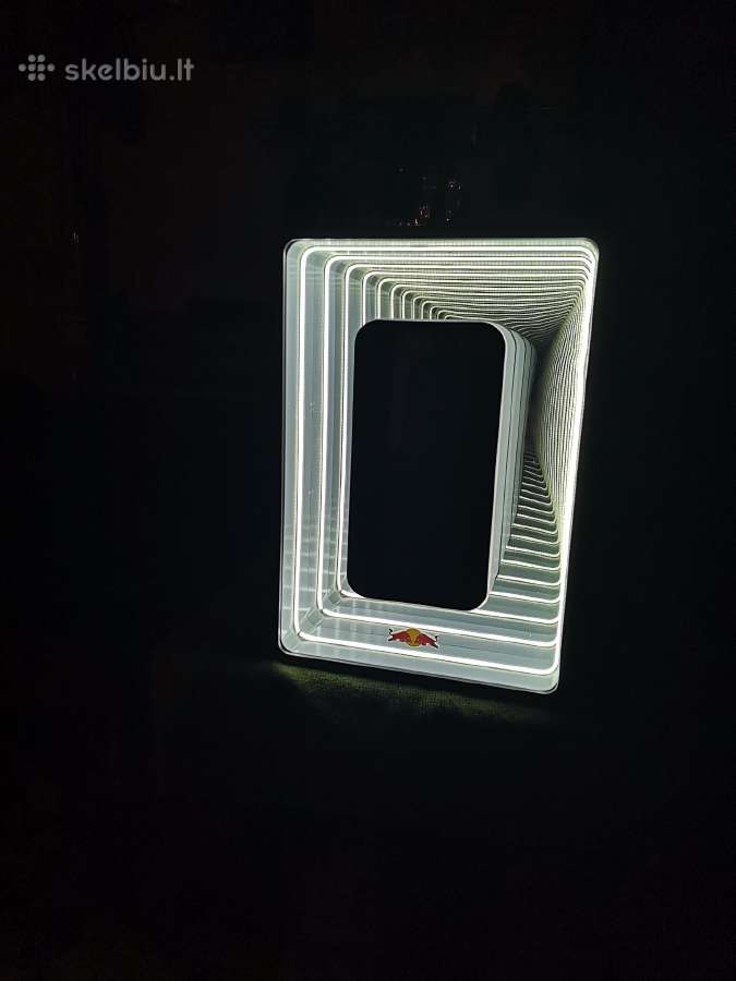 Red Bul LED Light Box 3D erdvinė iliuzija - nuotraukos Nr. 3