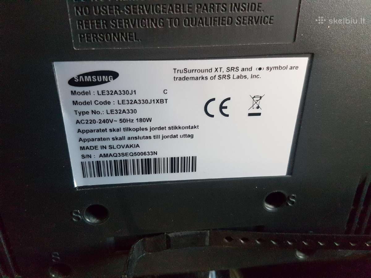 Samsung 32 colių televizorius su Hdmi - nuotraukos Nr. 2
