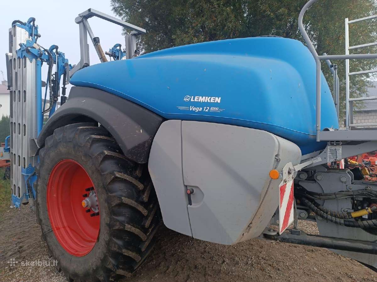 Purkstuvas lemken vega 12 4000 litru 2019 metu - nuotraukos Nr. 14