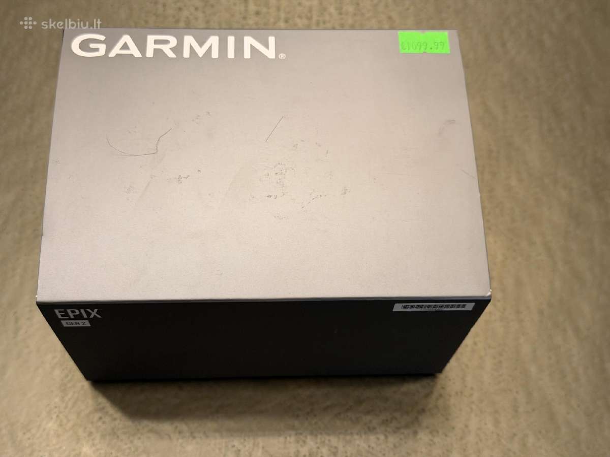 Garmin Epix Gen 2 Sapphire Titanium + apyrankė - nuotraukos Nr. 5