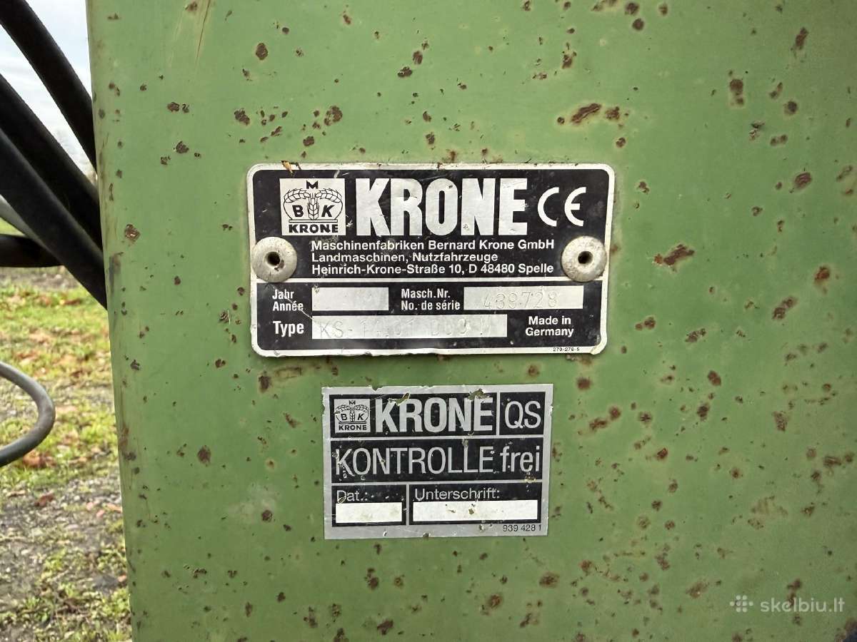 Parduodu Krone grėblį - nuotraukos Nr. 6