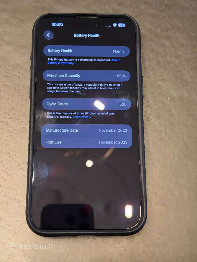iPhone 15 Pro Max 256gb + Mous dėklas dovanų - nuotraukos Nr. 2