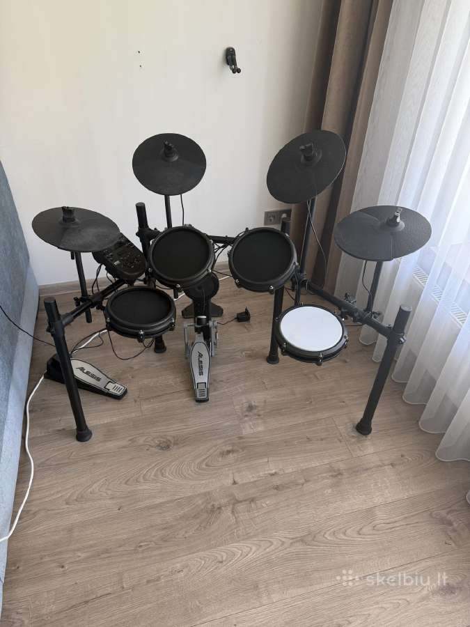 Alesis nitro mesh elektriniai bugnai su papildymu - nuotraukos Nr. 2