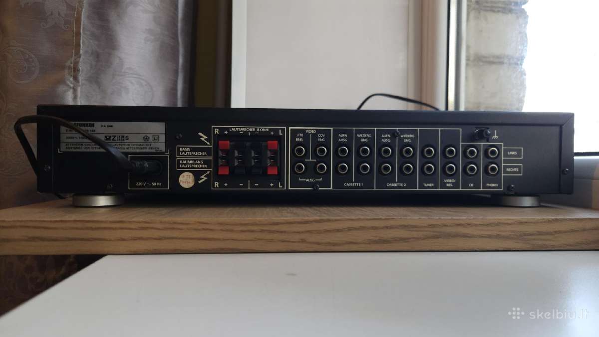 Telefunken Ha680 stiprintuvas - nuotraukos Nr. 2