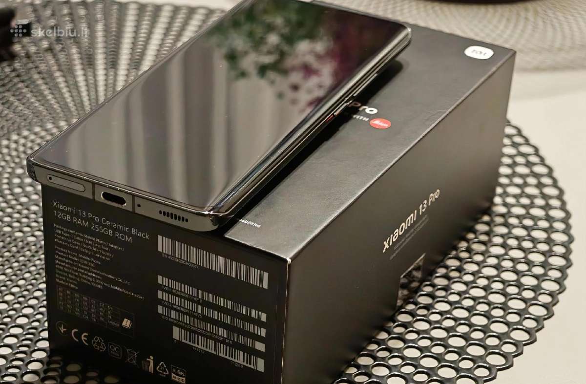 Xiaomi 13 Pro 12/256gb RAM - nuotraukos Nr. 2