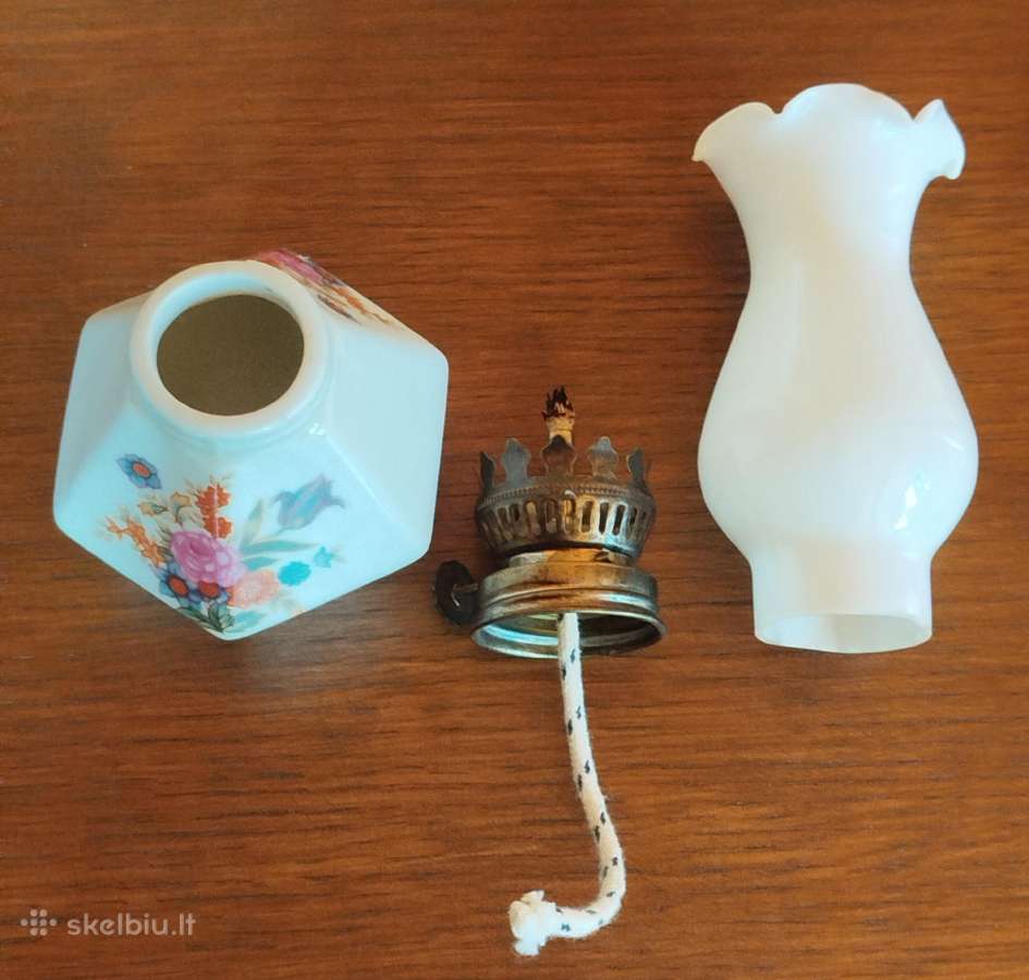 Vintažinė žibalinė lempa - nuotraukos Nr. 3