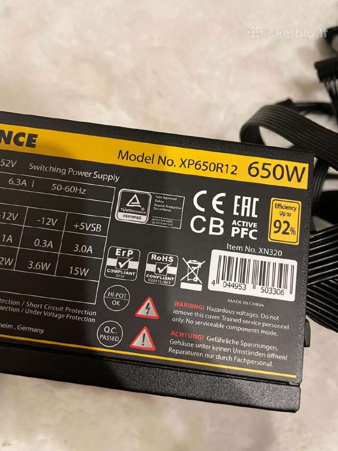 Xilence Performance X 650w - nuotraukos Nr. 4