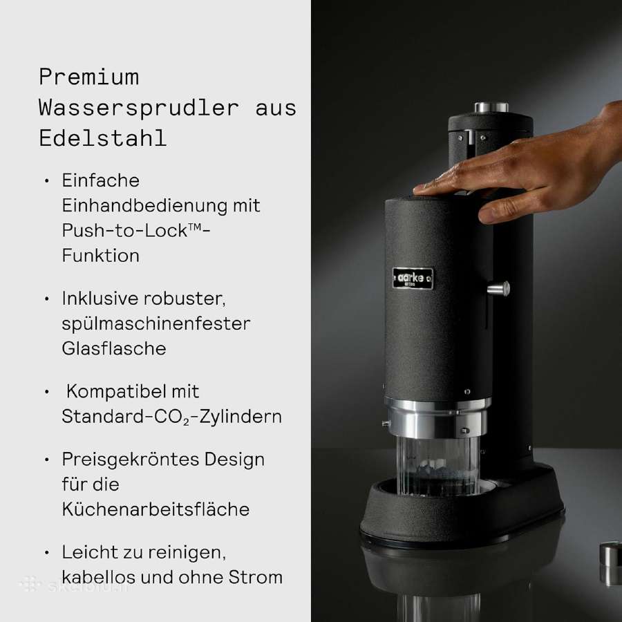 Aarke Carbonator Pro vandens karbonizatorius - nuotraukos Nr. 3