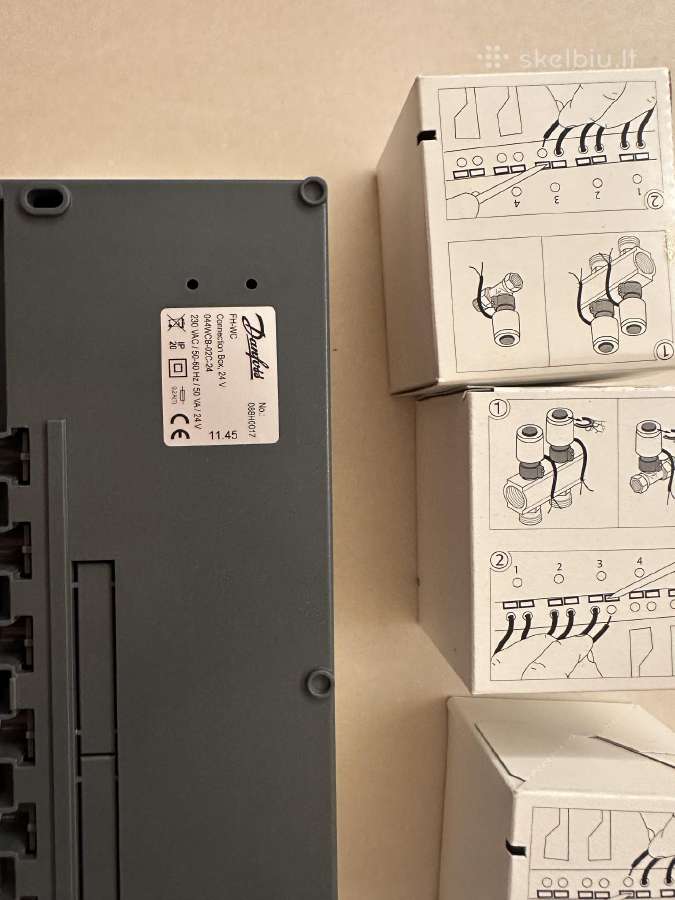 Danfoss grindinio šildymo valdymo komplektas - nuotraukos Nr. 3