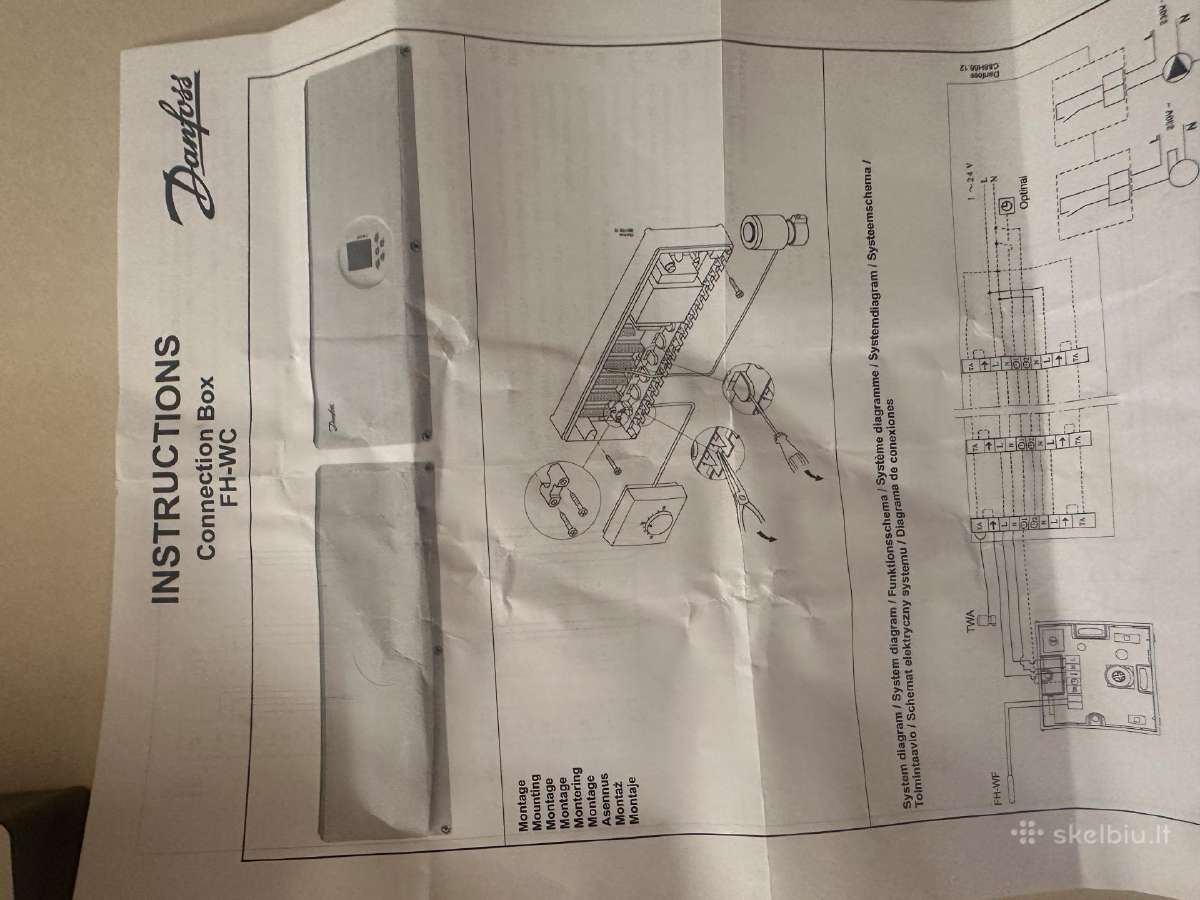 Danfoss grindinio šildymo valdymo komplektas - nuotraukos Nr. 4