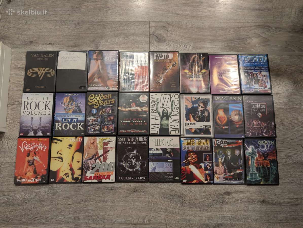 Originalūs muzikiniai Dvd diskai - nuotraukos Nr. 2