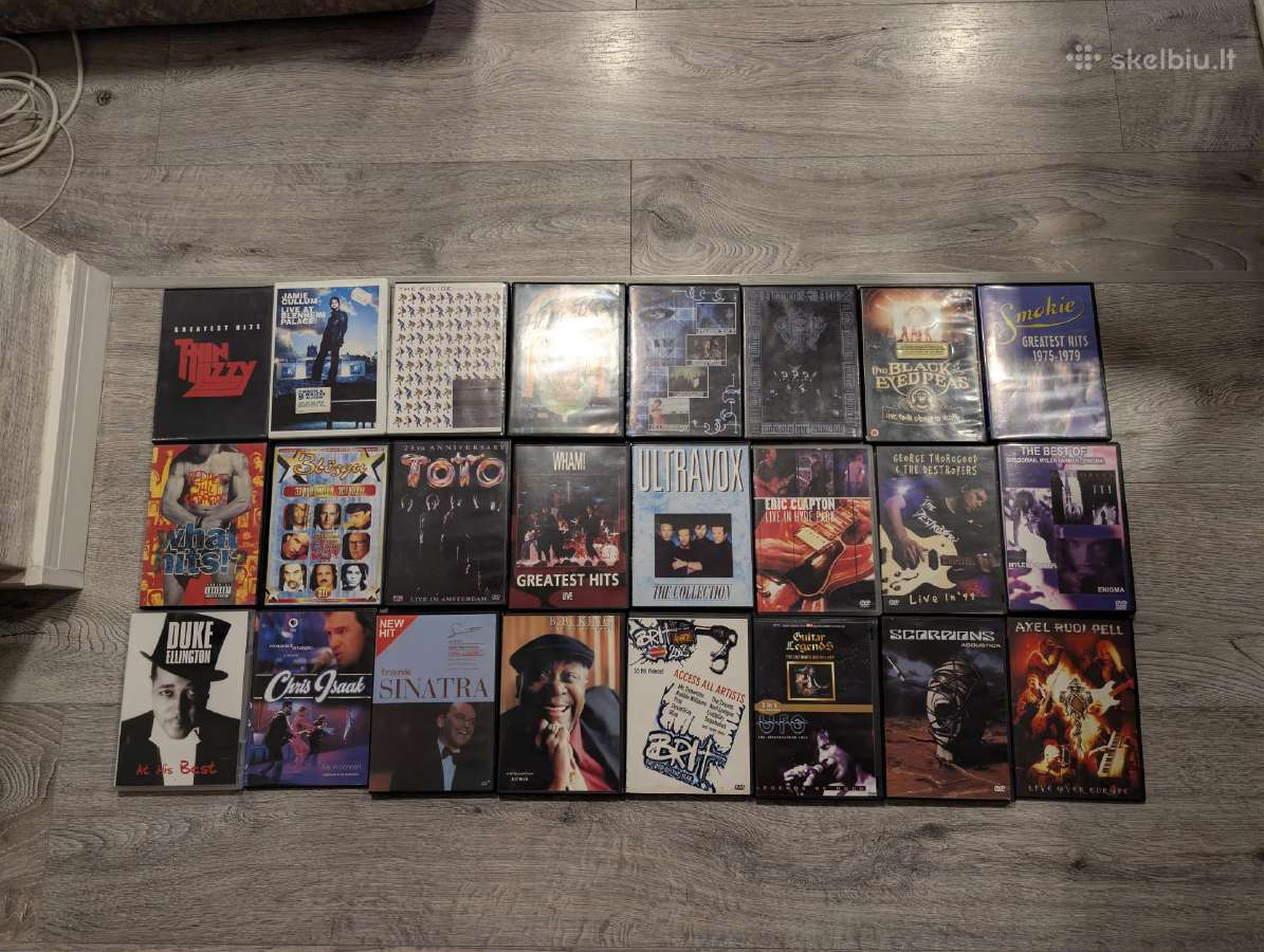 Originalūs muzikiniai Dvd diskai - nuotraukos Nr. 3