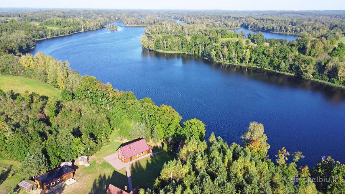 Sodyba ant Ligajų ežero kranto su kubilu, pirtimi - nuotraukos Nr. 4