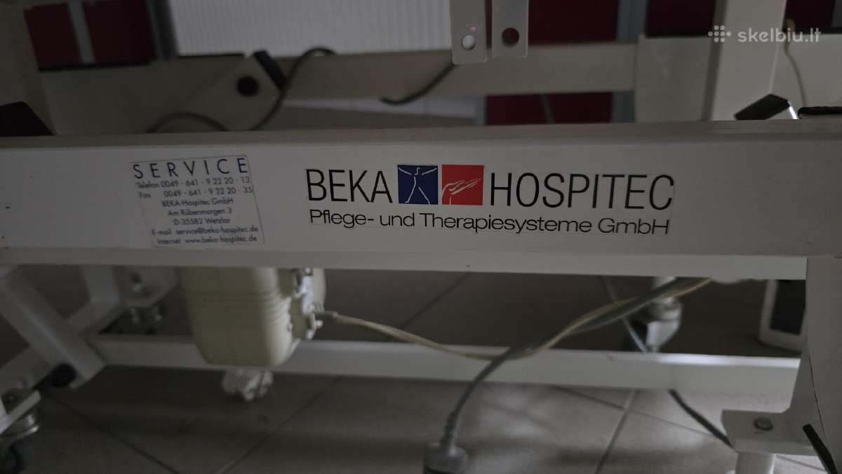 Beka Hospitec masažo stalas - nuotraukos Nr. 2
