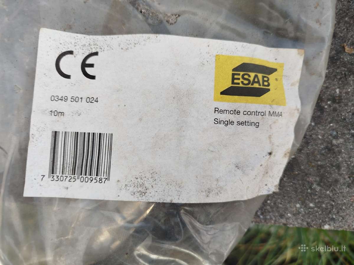 Esab Caddy Tig 150 suvirinimo aparatas - nuotraukos Nr. 4