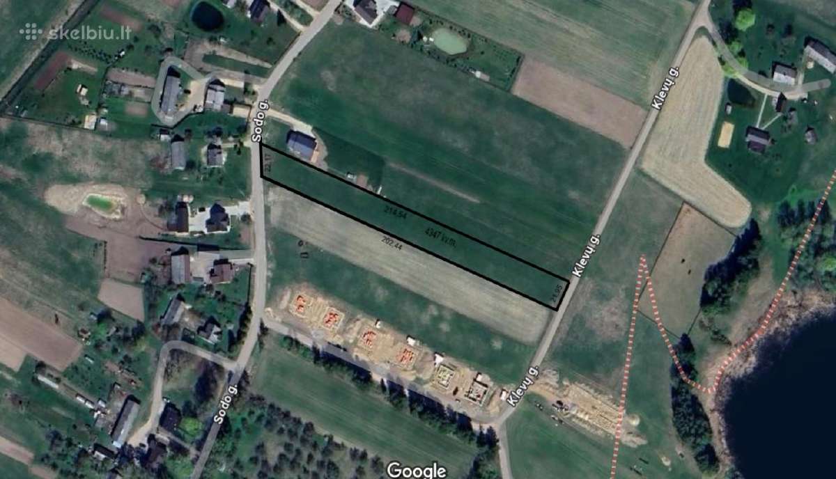Sklypas Varkaliuose(plungė) su visomis komunikac. - nuotraukos Nr. 2