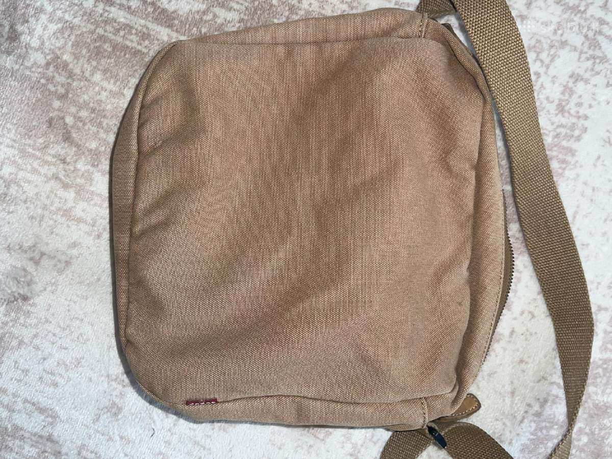 Levi's beige canvas shoulder bag - nuotraukos Nr. 3
