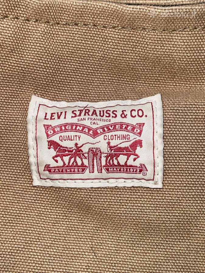 Levi's beige canvas shoulder bag - nuotraukos Nr. 4