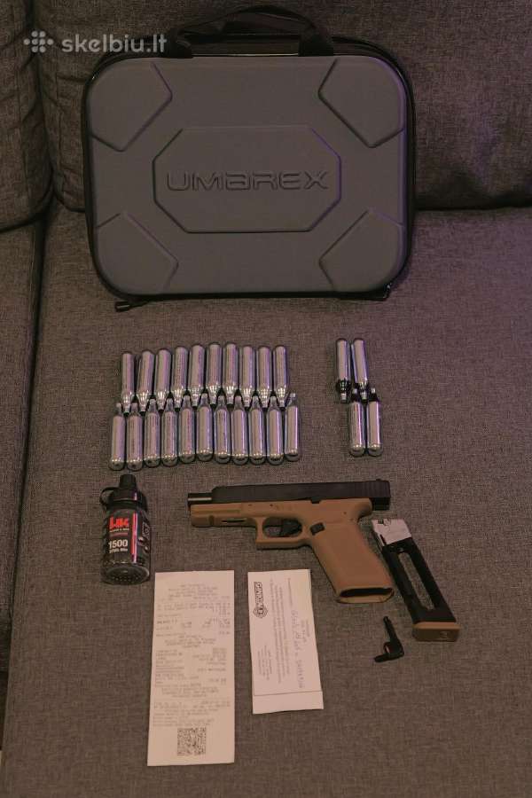 Umarex Glock 17 Gen 5 pneumatinis pistoletas 4.5m - nuotraukos Nr. 3