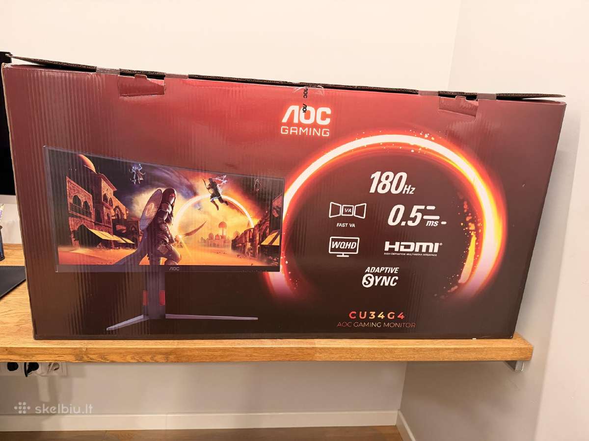 Monitorius Aoc Cu34g4 - nuotraukos Nr. 6