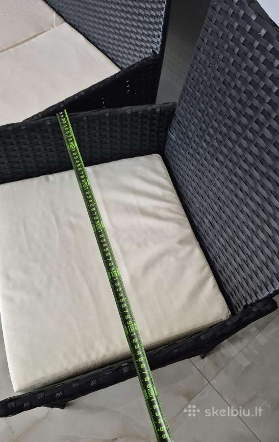 Terasos baldai, kaip naujos, tik 145 euro - nuotraukos Nr. 3