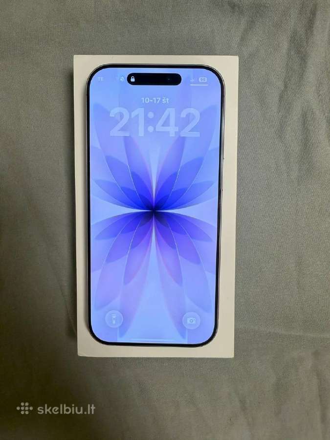 iPhone 17 256gb Lavender – Idealus, 96% baterija - nuotraukos Nr. 2
