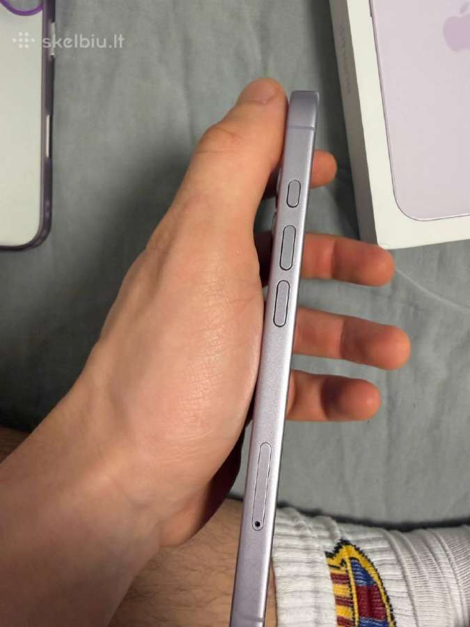 iPhone 17 256gb Lavender – Idealus, 96% baterija - nuotraukos Nr. 4