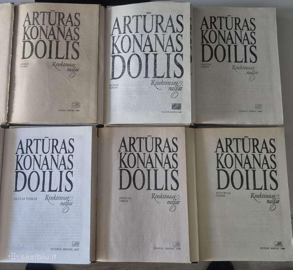 Arthur Conan Doyle „Rinktiniai raštai“ - nuotraukos Nr. 2