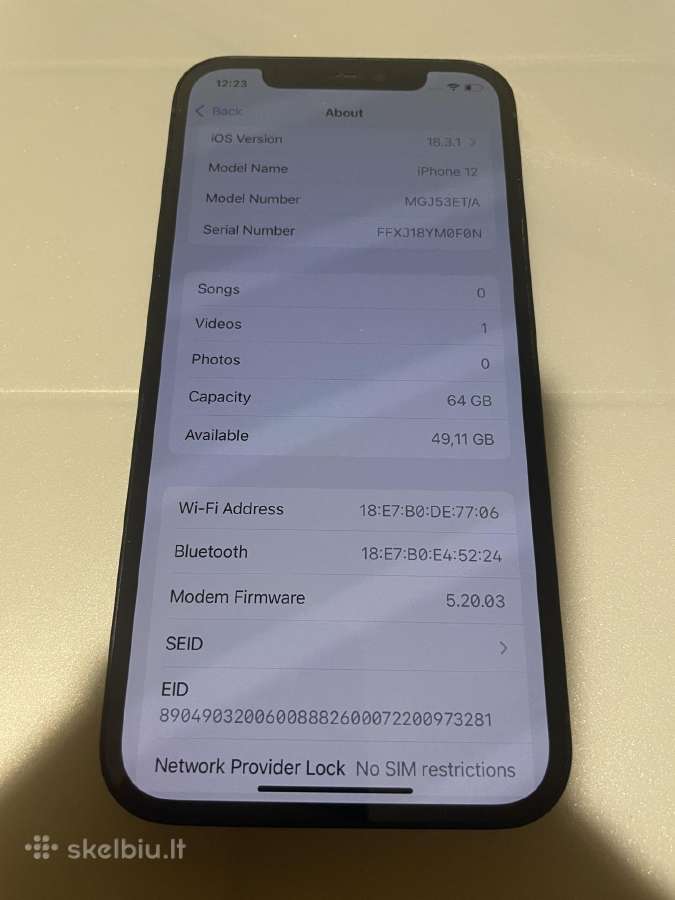 Idealus iPhone 12 - nuotraukos Nr. 2