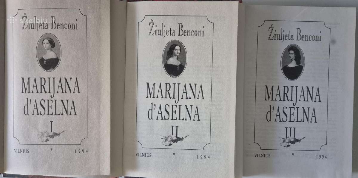 Juliette Benzoni „Marijana d'aselna“ - nuotraukos Nr. 2